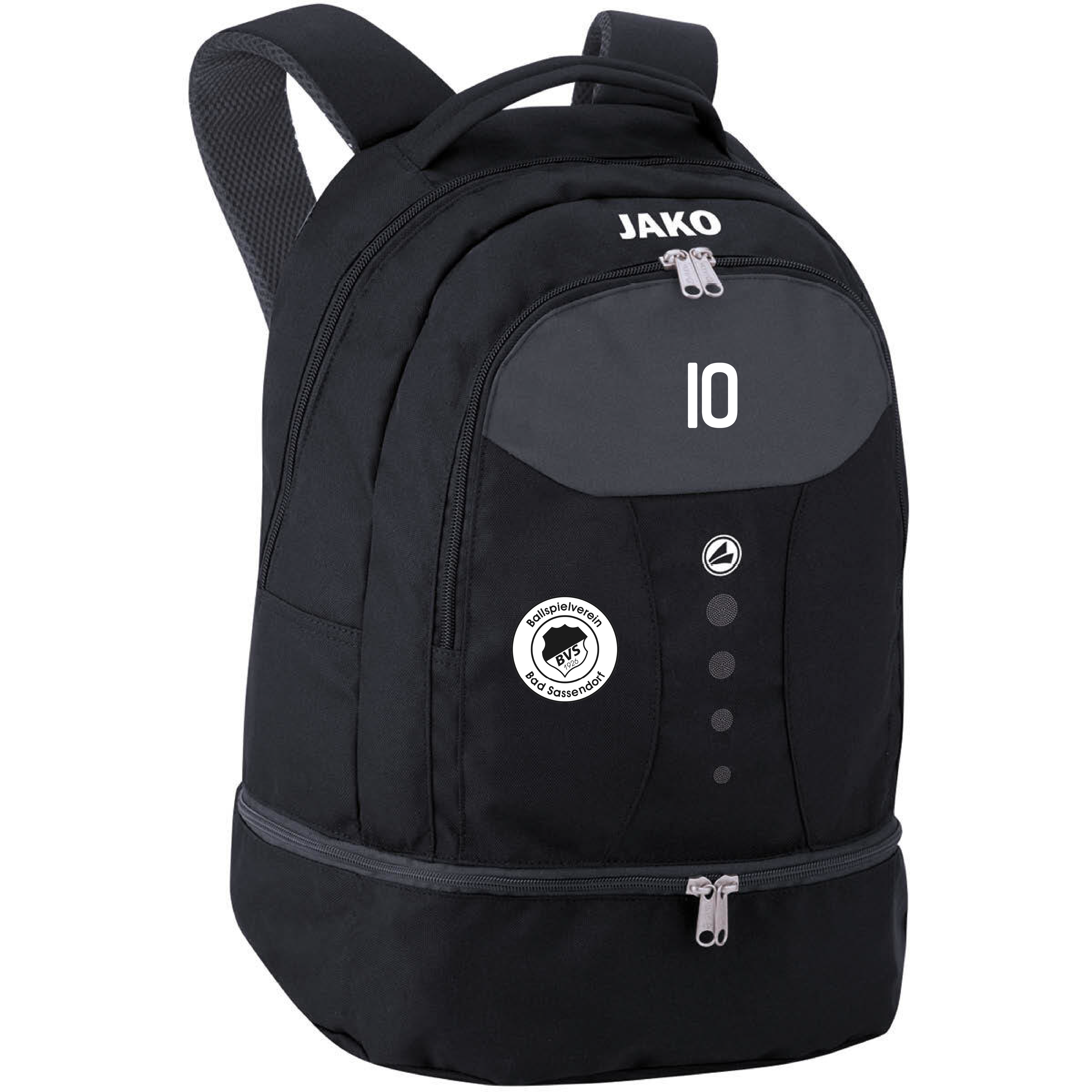 BVS - Jako Rucksack Striker mit Bodenfach